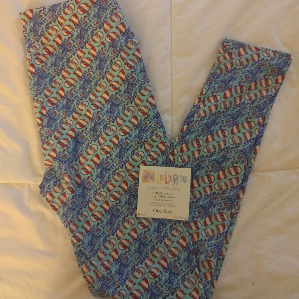 LuLaRoe 1976 Americana Brand New Leggins
